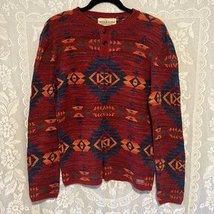 NWT Denim & Supply Aztec Sweater